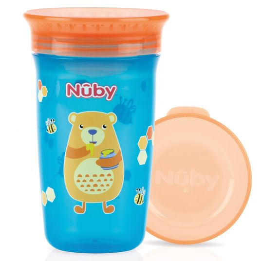 Nuby Drinking cup 360° Wonder Cup 300 ml - bear
