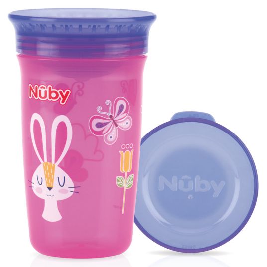 Nuby Drinking cup 360° Wonder Cup 300 ml - bunny