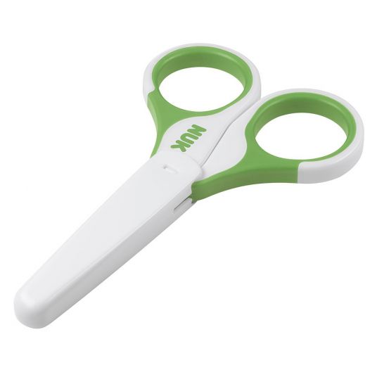 Nuk Baby Nail Scissors - Green