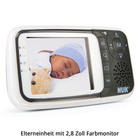 Nuk Baby Monitor Eco Control+ Video