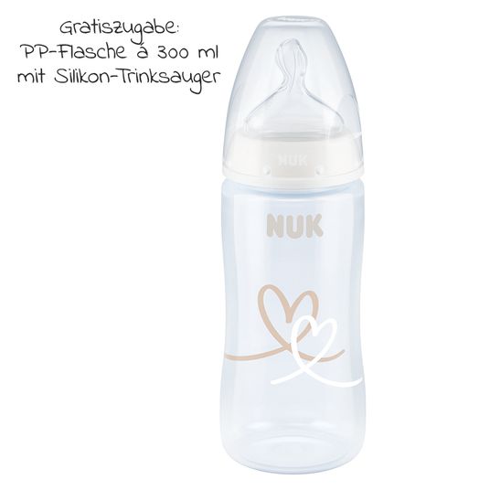 Nuk Vario Express steam sterilizer + free PP bottle First Choice Plus 300 ml Flow Control