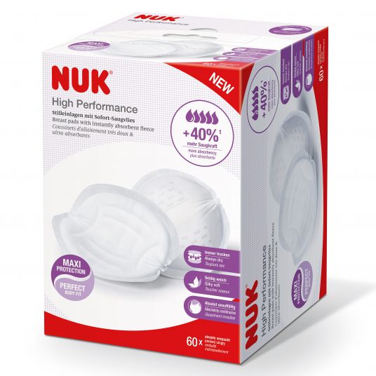 Nuk Disposable Nursing Pad 60 Pack High Performance