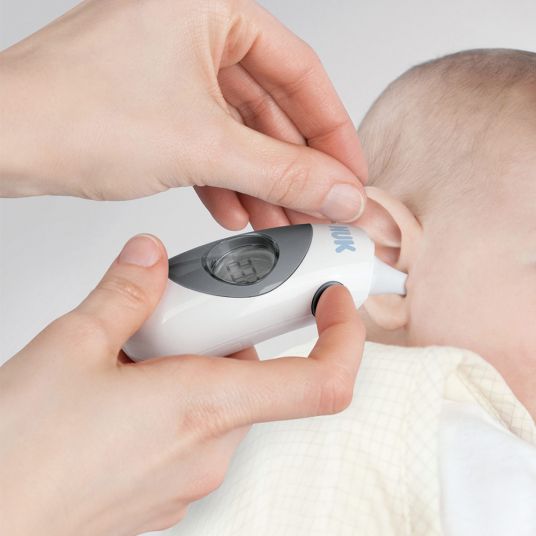 Nuk Termometro clinico per bambini 3 in 1 a infrarossi per orecchio e fronte