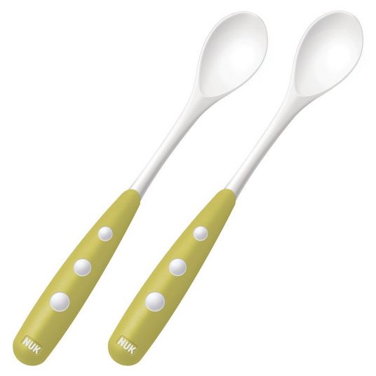 Nuk Feeding spoon Easy Learning 2 pack - Pistachio