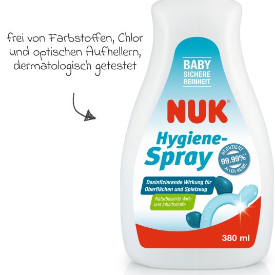 Nuk Hygiene Spray 380 ml