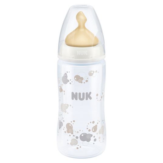 Nuk PP-Flasche First Choice Plus 300 ml - Latex Gr. 2 M - Beige