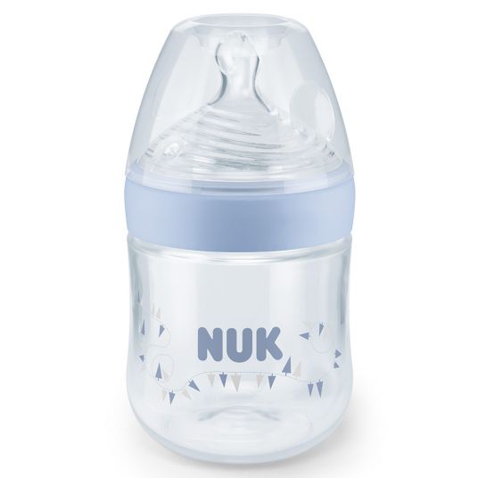Nuk Bottiglia in PP Nature Sense 150 ml - silicone misura 1 S - blu
