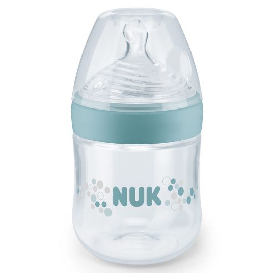 Nuk PP-Flasche Nature Sense 150 ml - Silikon Gr. 1 S - Grün
