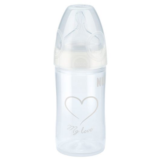 Nuk PP bottle New Classic 150 ml - silicone size 1 - White