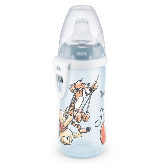 Nuk PP-Trinklernflasche Active Cup 300 ml - Disney Winnie Pooh - Blau