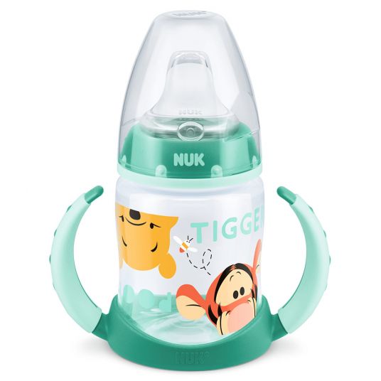 Nuk PP drinking bottle First Choice 150 ml - silicone spout - Disney Winnie Pooh - mint