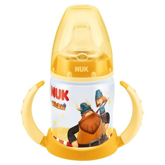 Nuk PP drinking bottle First Choice 150 ml soft drinking spout - Wickie Yellow