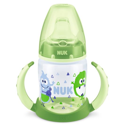 Nuk PP drinking bottle First Choice 150 ml - TPE spout - Monster - Green