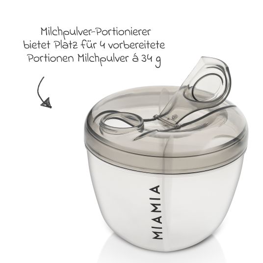 Nuk Premium Glas-Flaschen-Set Perfect Match 11-tlg. - 6 Babyflaschen + Flaschenbürste + Milchpulverportionierer + 3 Spucktücher - Regenbogen - Weiß