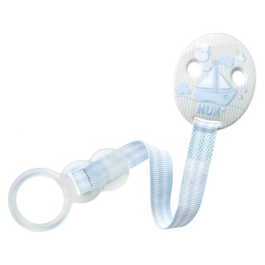 Nuk Pacifier Band Duo - Baby Blue