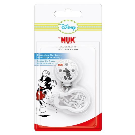 Nuk Schnullerkette - Disney Mickey - verschiedene Designs