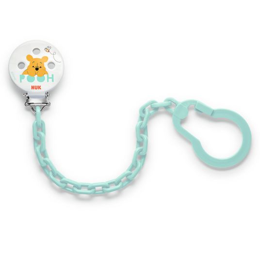 Nuk Pacifier chain - Disney Winnie the Pooh - Turquoise