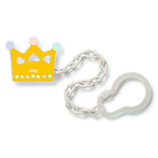 Nuk Pacifier chain - crown