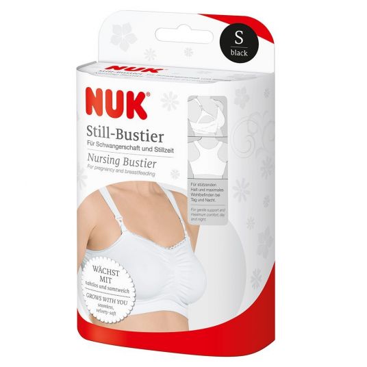 Nuk Pregnancy & Nursing Bustier - Black - Size S