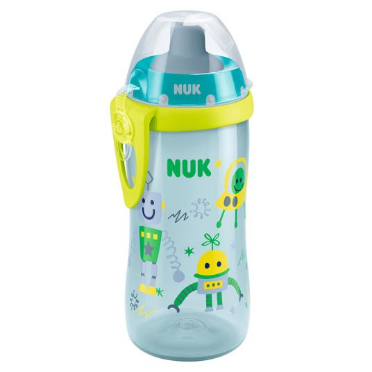 BPA-frei, NUK 10255130 Flexi Cup Soft-Trinkhalm aus Silikon auslaufsicher 