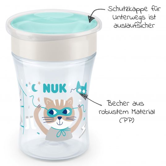 Nuk Trinklern-Becher Evolution Magic Cup 230 ml - Mint