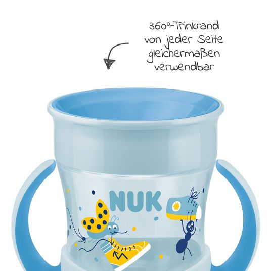 Nuk Trinklern-Becher Evolution Mini Magic Cup 160 ml - Blau