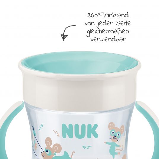 Nuk Trinklern-Becher Evolution Mini Magic Cup 160 ml - Mint