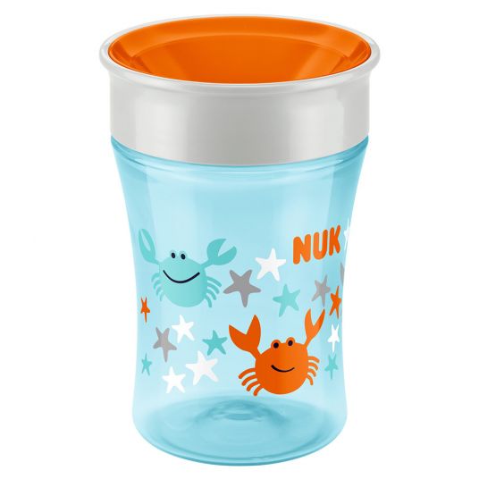 Nuk Magic Cup 230 ml drinking cup - crabs - turquoise
