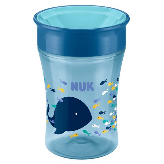 Nuk Trinklern-Becher Magic Cup 230 ml - Wal - Blau
