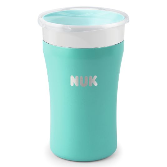 Nuk Magic Cup in acciaio inox 230 ml - Turchese