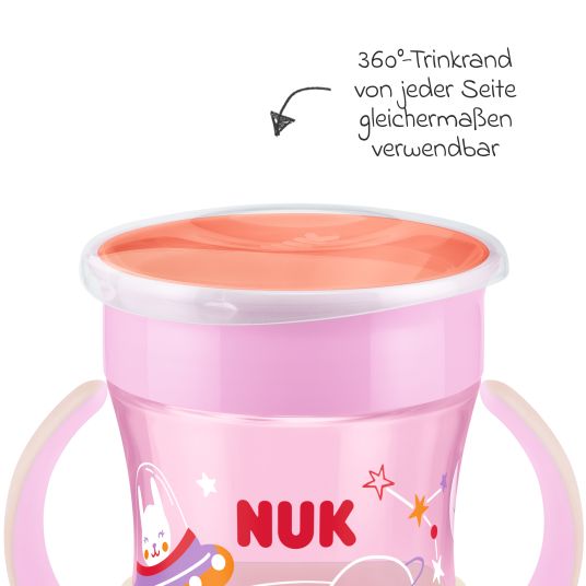 Nuk Mini Magic Cup 160 ml - Glow in the Dark - Pink