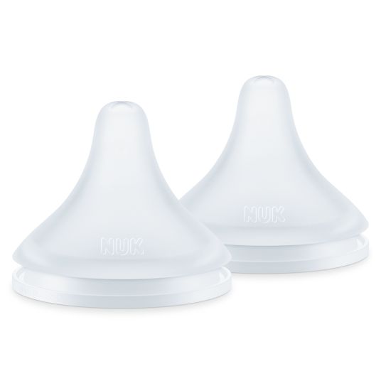 Nuk Teat 2-pack Perfect Match silicone - universal size (from 6 months)