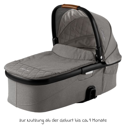 Nuna DEMI Grow carrycot with mesh window for Demi Grow baby carriage incl. mattress & raincover - Oxford