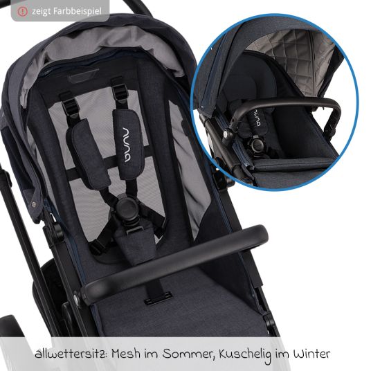 Nuna Buggy & Sportwagen DEMI Grow mit Liegefunktion, umsetzbarer