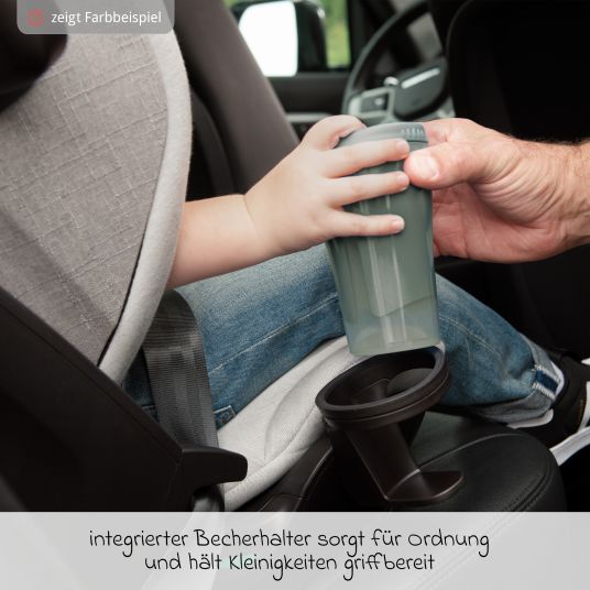 Nuna Child seat AACE Lx i-Size from 3.5 years - 12 years (100 cm - 150 cm) incl. cup holder - Thunder