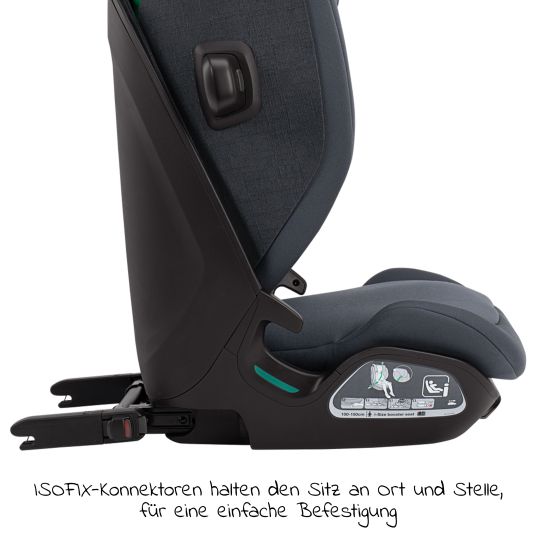 Nuna Child seat AACE LX i-Size from 3.5 years - 12 years (100 cm -150 cm) incl. Isofix - Ocean