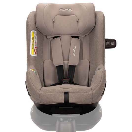 Nuna Reboarder child seat TODL next i-Size 360° rotatable from birth to 4 years (40 cm - 105 cm) incl. seat reducer - Cedar