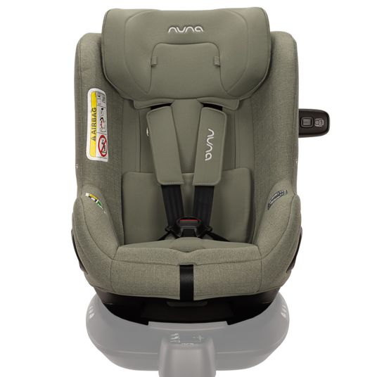 Nuna Reboarder child seat TODL next i-Size 360° rotatable from birth to 4 years (40 cm - 105 cm) incl. seat reducer - Pine