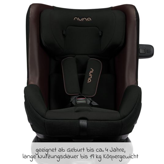 Nuna Reboarder child seat TODL next i-Size from birth - 4 years (40 cm - 105 cm) 360° rotatable - Riveted