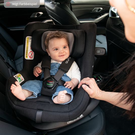 Nuna Reboarder child seat TODL next i-Size from birth - 4 years (40 cm - 105 cm) 360° rotatable - Riveted