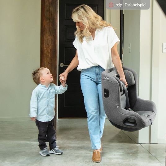 Nuna Seggiolino auto TODL next i-Size dalla nascita ai 4 anni (40 cm - 105 cm) ruotabile a 360° - Rivettato