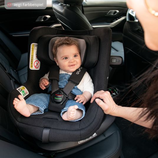 Nuna Reboarder child seat TODL next i-Size from birth - 4 years (40 cm - 105 cm) 360° rotatable - Riveted