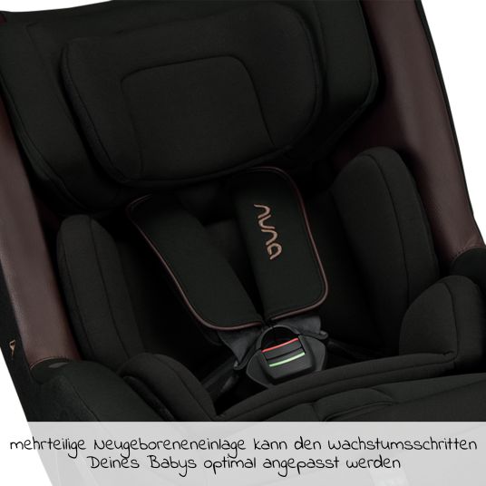 Nuna Reboarder child seat TODL next i-Size from birth - 4 years (40 cm - 105 cm) 360° rotatable - Riveted