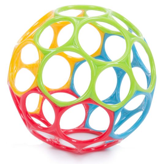 Oball Play and gripping ball 10 cm - Rainbow