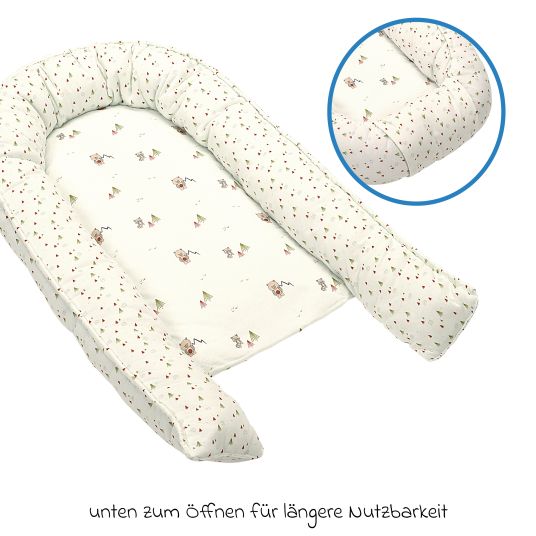 Odenwälder BabyNest the original ideal sleeping place for at home and on the go - TwoFriends - Nature
