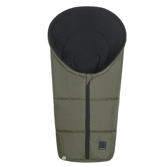 Odenwälder Fleece-Fußsack Benno für Babyschale & Babywanne - Steel Green