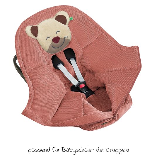 Odenwälder Fußsack Mucki Cord für Babyschale & Babywanne - Siena