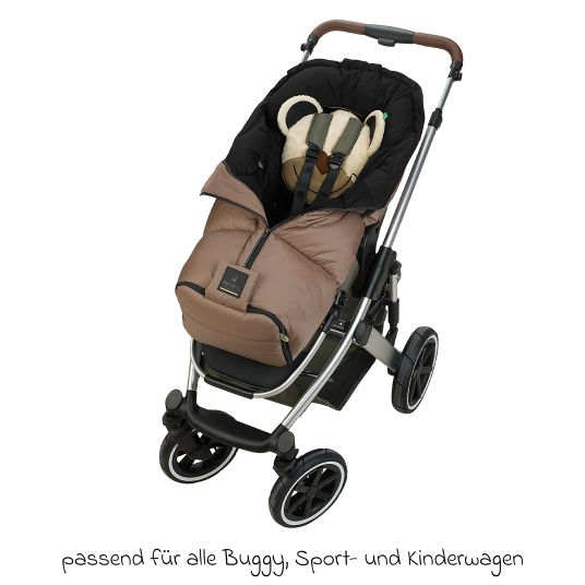 Odenwälder Footmuff Mucki L -cs for buggy, baby carriage and baby carriage - Desert sand