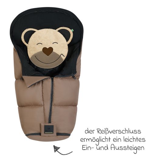 Odenwälder Footmuff Mucki L -cs for buggy, baby carriage and baby carriage - Desert sand