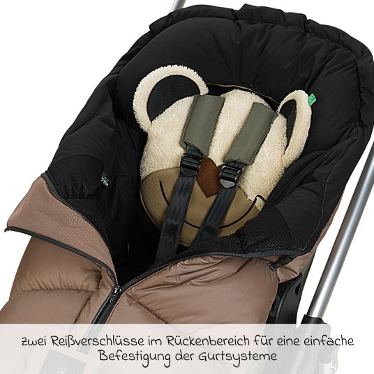 Odenwälder Footmuff Mucki L -cs for buggy, baby carriage and baby carriage - Desert sand